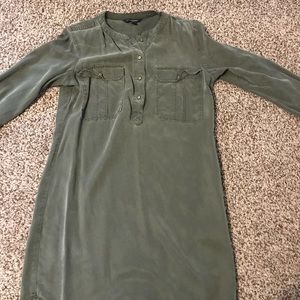 Army green dress